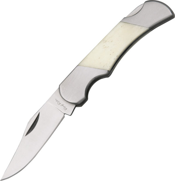 Rough Rider Pinto II Lockback White (2.13")