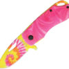 Rough Ryder Pink Tie Dyed Linerlock A/O (2.25")