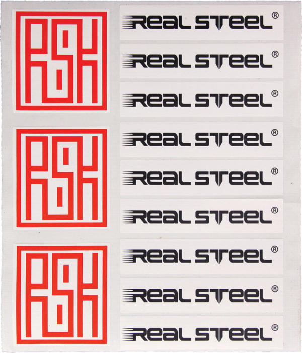 Real Steel Sticker Sheet