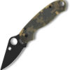 Spyderco Para 3 Black Blade (3")