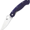 Spyderco Military Model Dark Blue (4")