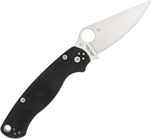 Spyderco Para Military 2 Black G10 Left (3.5")