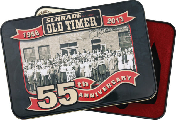 Schrade Old Timer 55th Anniversary Tin