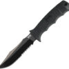 SOG Seal Pup, SOG Seal Pup Elite Black, SOG Seal Pup Elite Black Serrated (9.5")