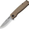SOG Terminus,SOG Terminus Slipjoint Tan Knife (3")