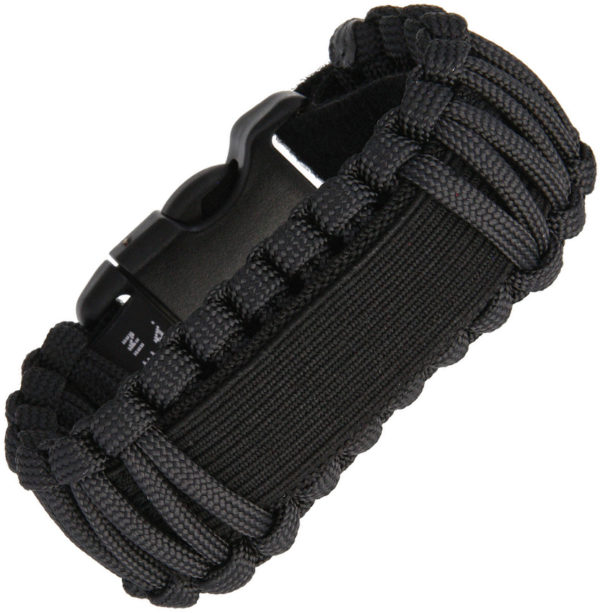 Survco Tactical Para Cord Watch Band Black