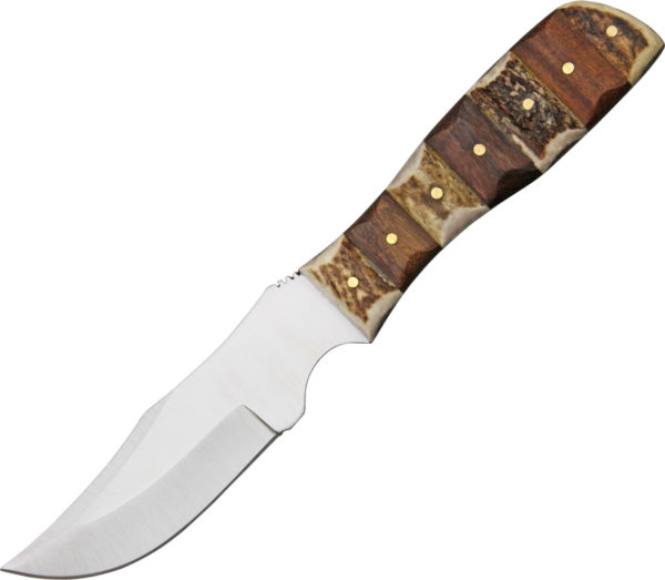 Steel Stag Finger Grip Skinner (3.25")