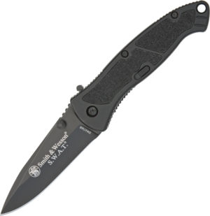 Smith & Wesson Black SWAT Linerlock A/O