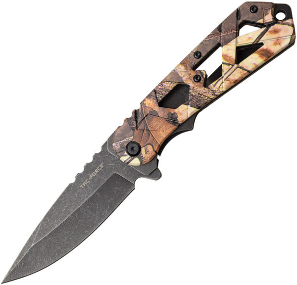 Tac Force Linerlock A/O Brown Camo (3.75")