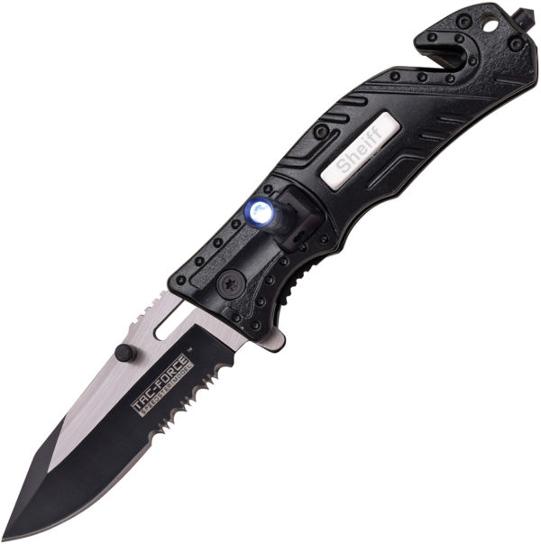 Tac Force Sheriff Rescue Linerlock A/O (3.25")