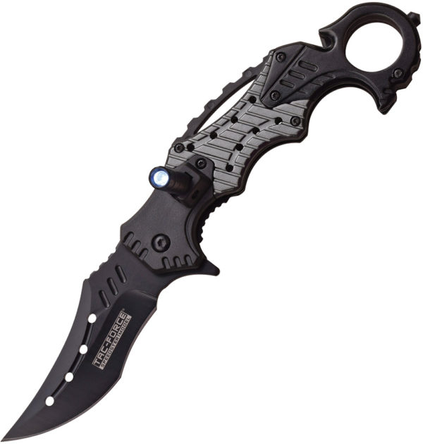 Tac Force Linerlock A/O Gray (3.38")