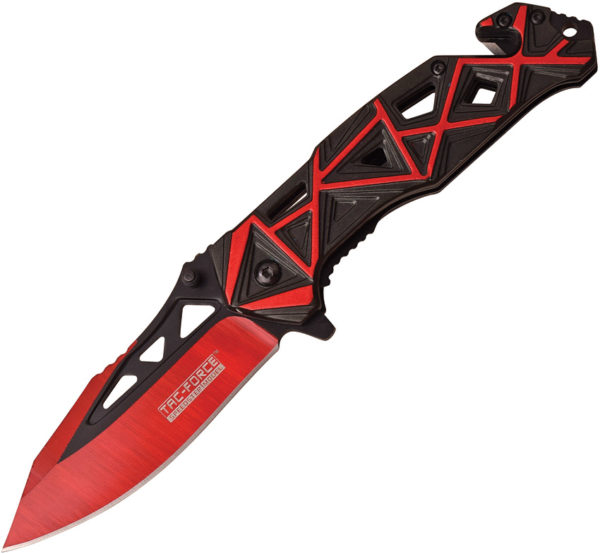Tac Force Linerlock A/O Red (3.5")