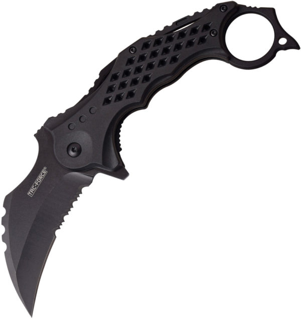 Tac Force Linerlock A/O Black (3.25")