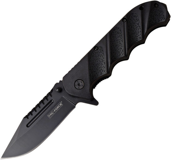 Tac Force Linerlock A/O Black (3.75")