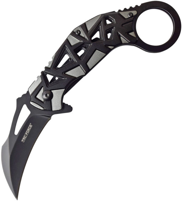 Tac Force Karambit Linerlock A/O Gray (2.75")
