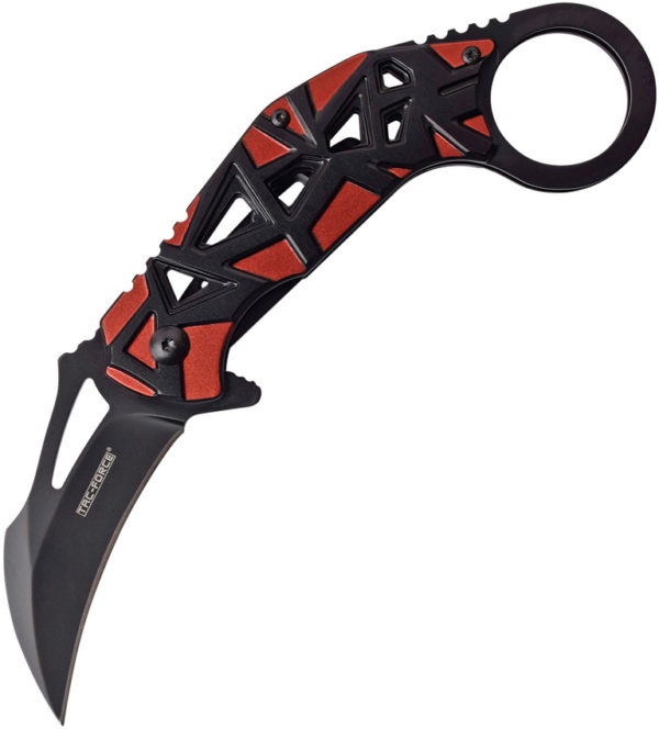 Tac Force Karambit Linerlock A/O Red (2.75")