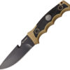 Tac Force Tactical Fixed Blade Tan (4.5")