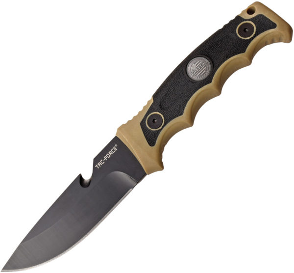 Tac Force Tactical Fixed Blade Tan (4.5")