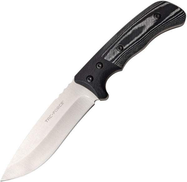 Tac Force Fixed Blade Black (4.88")
