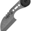 TOPS 3 Bros, TP3BR03, TOPS 3 Bros Sheepsfoot Micarta Gray Knife (Stonewash) TP3BR03