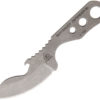 TOPS Knives Bartender Defender Neck, TPBARXL, TOPS Knives Bartender Defender Neck Drop Point Steel Black Knife (Black Stonewash) TPBARXL