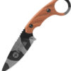 TOPS Knives C.U.T. 4.0 Combat Utility, TPCUT40C, TOPS Knives C.U.T. 4.0 Combat Utility Drop Point Micarta Brown Knife (Urban Camo) TPCUT40C