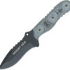 TOPS Knives Desert Son, TPDSON01, TOPS Knives Desert Son Drop Point Micarta Gray Knife (Black Stonewash) TPDSON01