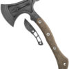Tops Knives Hammer Hawk 14.5" Tomahawk, TPHAMH02, Tops Knives Hammer Hawk 14.5" Tomahawk Micarta OD Green Axe (Gray Stonewash) TPHAMH002