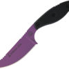 TOPS Knives Lioness Elite, TPLIONELT, TOPS Knives Lioness Elite Trailing Point G10 Black Knife (Purple Stonewash) TPLIONELT