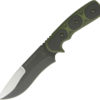 TOPS Knives Mountain Lion Hunter, TPMTLN01, TOPS Knives Mountain Lion Hunter Drop Point G10 Black/Brown Knife (Black Stonewash) TPMTLN01