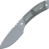 TOPS Knives Sparrow Hawke, TPSPH01, TOPS Knives Sparrow Hawke Drop Point Micarta Gray Knife (Gray Stonewash) TPSPH01