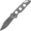 TOPS Knives Sneaky Pete Mini Neck, TPSPM02, TOPS Knives Sneaky Pete Mini Neck Clip Point Stainless Steel Gray Knife (Gray Stonewash) TPSPM02