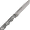 TOPS Knives Taliban Take Down, TPTTD01, TOPS Knives Taliban Take Down Tanto Point Micarta Gray Knife (Gray Stonewash) TPTTD01