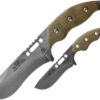 TOPS Knives Wind Runner SRE, TPWDRCMB, TOPS Knives Wind Runner SRE Clip Point Micarta Green Knife (Gray Stonewash) TPWDRCMB
