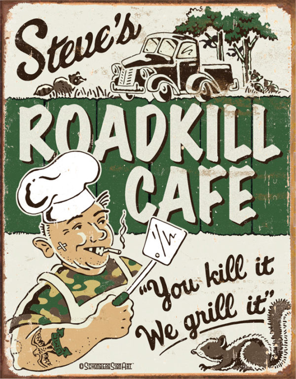Tin Signs Schonberg -Steves Cafe