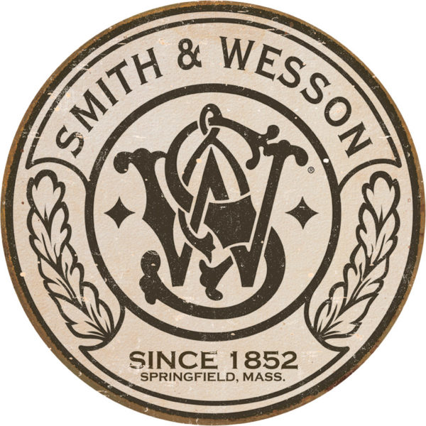 Tin Signs S&W Round Logo Tin Signs S&W Round Logo