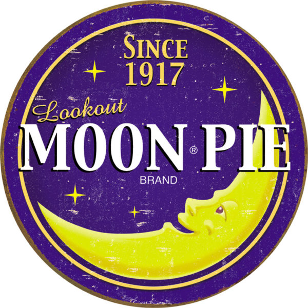 Tin Signs Moon Pie Round Logo Tin Signs Moon Pie Round Logo