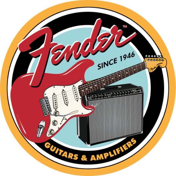 Tin Signs Fender Round Tin Signs Fender Round