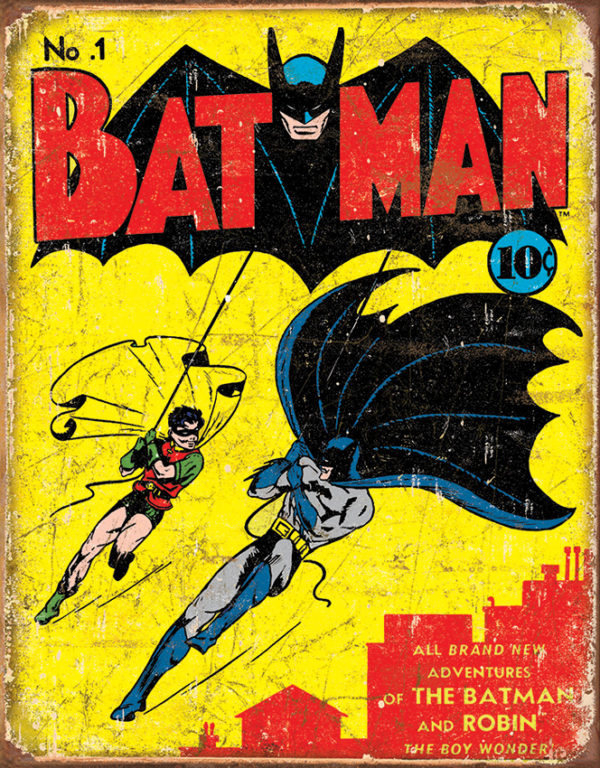 Tin Signs Batman #1 Cover