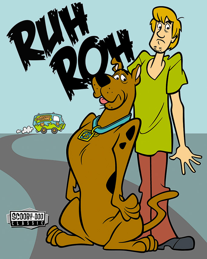 Tin Signs Scooby Doo Ruh Roh for Sale $7.67.