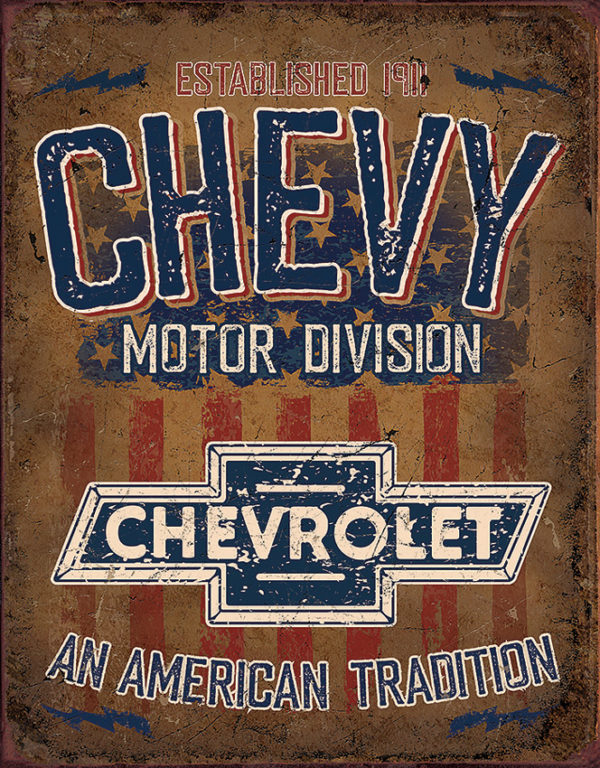 Tin Signs Chevy American Tradition