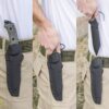 TOPS Knives Smoke Jumper, TPSJ626, TOPS Knives Smoke Jumper Clip Point Micarta Gray Knife (Black Stonewash) TPSJ626
