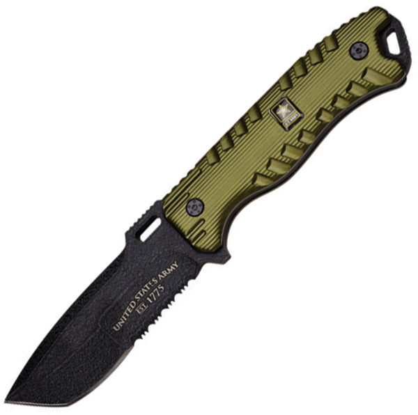 US Army Fixed Blade Green (4")