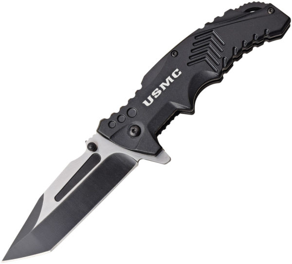 USMC Linerlock A/O Black (3.5")