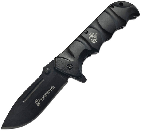USMC USMC Linerlock A/O Black (3.75")