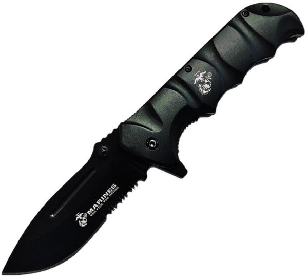 USMC USMC Linerlock A/O Black (3.75")