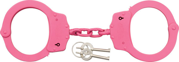 Uzi Handcuffs Pink finish
