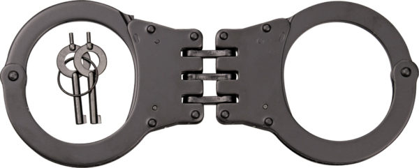 Uzi Hinged Cuffs Black Uzi Hinged Cuffs Black