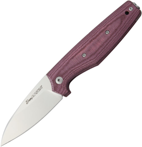 Viper Dan2 Burgundy Canvas (2.88")