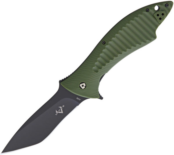 V NIVES Deplorable Linerlock Green (4")